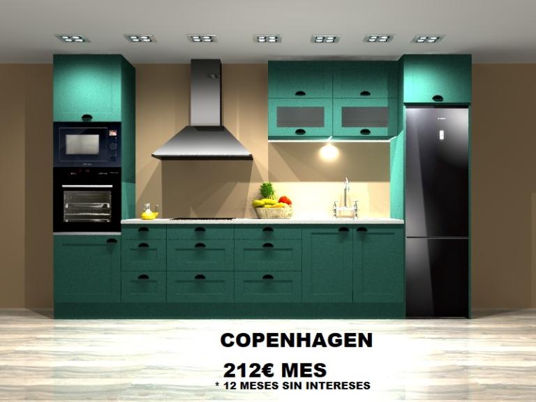 MOBILIARIO DE COCINA COPENHAGUE - Electrocasión